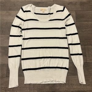 MICHAEL Michael Kors. Striped Black and White Sweater. Size small.